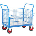 Deflect Heavy-Duty Platform Carts, Trolley Hand Truck, Heavy Duty Platform Trolley with Pneumatic wheels (500kg)